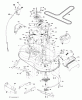 Jonsered LT2114 (96011029302) - Lawn & Garden Tractor (2011-09) Ersatzteile MOWER DECK / CUTTING DECK