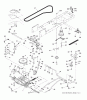 Jonsered LT2114 (96011029302) - Lawn & Garden Tractor (2011-10) Ersatzteile DRIVE
