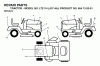 Jonsered LT2114 (J2114A, 954130201) - Lawn & Garden Tractor (2003-01) Ersatzteile DECALS