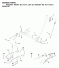 Jonsered LT2114 (J2114A, 954130201) - Lawn & Garden Tractor (2003-01) Ersatzteile MOWER LIFT / DECK LIFT