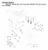 Jonsered LT2114 (J2114A, 954130201) - Lawn & Garden Tractor (2003-01) Ersatzteile SEAT