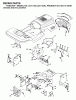 Jonsered LT2114 A (J2114AA, 954130088) - Lawn & Garden Tractor (2003-01) Ersatzteile CHASSIS ENCLOSURES