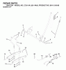 Jonsered LT2114 A (J2114AA, 954130088) - Lawn & Garden Tractor (2003-01) Ersatzteile MOWER LIFT / DECK LIFT