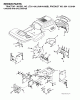 Jonsered LT2114 A (JNA14H36B, 954130084) - Lawn & Garden Tractor (2003-05) Ersatzteile CHASSIS ENCLOSURES