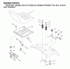 Jonsered LT2114 CM (J2114CMA, 954130091) - Lawn & Garden Tractor (2003-01) Ersatzteile SEAT