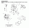 Jonsered LT2114 CMA (J2114CMAB, 954130092) - Lawn & Garden Tractor (2003-01) Ersatzteile ENGINE