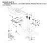 Jonsered LT2115 (96011000700) - Lawn & Garden Tractor (2005-01) Ersatzteile SEAT