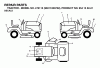 Jonsered LT2115 (96011000702) - Lawn & Garden Tractor (2005-05) Ersatzteile DECALS