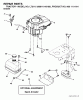 Jonsered LT2115 (96011018100) - Lawn & Garden Tractor (2006-05) Ersatzteile ENGINE CUTTING EQUIPMENT