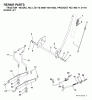 Jonsered LT2115 (96011018100) - Lawn & Garden Tractor (2006-05) Ersatzteile MOWER LIFT / DECK LIFT
