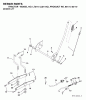 Jonsered LT2115 (J2115C, 954130210) - Lawn & Garden Tractor (2004-09) Ersatzteile MOWER LIFT / DECK LIFT