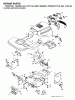 Jonsered LT2115 A (96011000800) - Lawn & Garden Tractor (2005-01) Ersatzteile CHASSIS ENCLOSURES