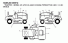 Jonsered LT2115 A (96011012500) - Lawn & Garden Tractor (2006-01) Ersatzteile DECALS