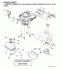 Jonsered LT2115 A (96011012500) - Lawn & Garden Tractor (2006-01) Ersatzteile ENGINE