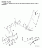 Jonsered LT2115 A (J2115AA, 954130211) - Lawn & Garden Tractor (2004-01) Ersatzteile MOWER LIFT / DECK LIFT