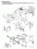 Jonsered LT2115 A (J2115AB, 954130211) - Lawn & Garden Tractor (2004-06) Ersatzteile CHASSIS ENCLOSURES