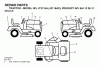 Jonsered LT2115 A (J2115AC, 954130211) - Lawn & Garden Tractor (2004-09) Ersatzteile DECALS