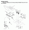 Jonsered LT2115 A (J2115AC, 954130211) - Lawn & Garden Tractor (2004-09) Ersatzteile SEAT