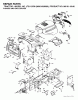Jonsered LT2115 CM (96061008000) - Lawn & Garden Tractor (2006-04) Ersatzteile CHASSIS ENCLOSURES