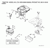 Jonsered LT2115 CM (96061008000) - Lawn & Garden Tractor (2006-04) Ersatzteile ENGINE CUTTING EQUIPMENT