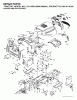 Jonsered LT2115 CM (96061008001) - Lawn & Garden Tractor (2006-04) Ersatzteile CHASSIS ENCLOSURES