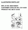 Jonsered LT2115 CM (96061008001) - Lawn & Garden Tractor (2006-04) Ersatzteile FREQUENTLY USED PARTS