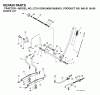 Jonsered LT2115 CM (96061008001) - Lawn & Garden Tractor (2006-04) Ersatzteile MOWER LIFT / DECK LIFT