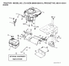 Jonsered LT2115 CM (96061008101) - Lawn & Garden Tractor (2006-05) Ersatzteile ENGINE CUTTING EQUIPMENT