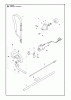 Jonsered HTE2123 - Hedge Trimmer (2010-03) Ersatzteile HANDLE CONTROLS