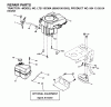 Jonsered LT2115 CMA (96061001003) - Lawn & Garden Tractor (2006-01) Ersatzteile ENGINE