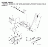 Jonsered LT2115 CMA (96061008201) - Lawn & Garden Tractor (2006-03) Ersatzteile MOWER LIFT / DECK LIFT