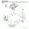 Jonsered LT2115 CMA (J2115CMAC, 954130216) - Lawn & Garden Tractor (2004-06) Ersatzteile ENGINE