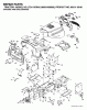 Jonsered LT2116 CMA2 (96061008800) - Lawn & Garden Tractor (2006-02) Ersatzteile CHASSIS ENCLOSURES