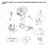 Jonsered LT2116 CMA2 (96061008800) - Lawn & Garden Tractor (2006-02) Ersatzteile ENGINE CUTTING EQUIPMENT