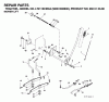 Jonsered LT2116 CMA2 (96061008800) - Lawn & Garden Tractor (2006-02) Ersatzteile MOWER LIFT / DECK LIFT