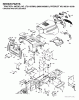 Jonsered LT2116 CMA2 (96061008801) - Lawn & Garden Tractor (2006-06) Ersatzteile CHASSIS ENCLOSURES