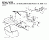 Jonsered LT2116 CMA2 (96061014400) - Lawn & Garden Tractor (2006-02) Ersatzteile BAGGER