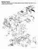Jonsered LT2116 CMA2 (96061014400) - Lawn & Garden Tractor (2006-02) Ersatzteile CHASSIS ENCLOSURES