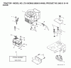 Jonsered LT2116 CMA2 (96061014400) - Lawn & Garden Tractor (2006-02) Ersatzteile ENGINE CUTTING EQUIPMENT