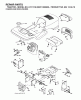 Jonsered LT2117 A (96011000900) - Lawn & Garden Tractor (2005-01) Ersatzteile CHASSIS ENCLOSURES