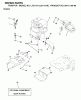 Jonsered LT2117 A (J2117AA, 954130089) - Lawn & Garden Tractor (2003-01) Ersatzteile ENGINE
