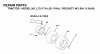 Jonsered LT2117 A (J2117AA, 954130089) - Lawn & Garden Tractor (2003-01) Ersatzteile WHEELS TIRES