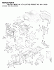 Jonsered ICT13 (JICT13B, 954130039) - Lawn & Garden Tractor (2000-02) Ersatzteile CHASSIS ENCLOSURES