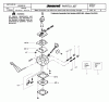 Jonsered HT2121 - Hedge Trimmer (2003-01) Ersatzteile CARBURETOR DETAILS