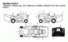 Jonsered LT2117 CMA (J2117CMAA, 954130093) - Lawn & Garden Tractor (2003-01) Ersatzteile DECALS