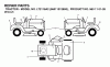 Jonsered LT2118 A2 (96011012800) - Lawn & Garden Tractor (2006-02) Ersatzteile DECALS