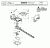 Jonsered HT2121 - Hedge Trimmer (2003-01) Ersatzteile CLUTCH OIL PUMP