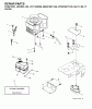 Jonsered LT2118 CMA (96061001100) - Lawn & Garden Tractor (2005-01) Ersatzteile ENGINE