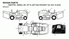 Jonsered ICT13 (JICT13D, 954130039) - Lawn & Garden Tractor (2001-01) Ersatzteile DECALS