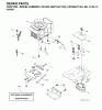 Jonsered LT2122 A (96011001100) - Lawn & Garden Tractor (2005-01) Ersatzteile ENGINE